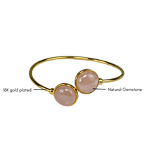 Gemstone Pearl Effect Bracelet - Premium 18K Gold plated