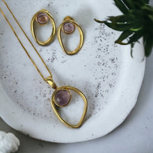 Amethyst Set - Premium 18K Gold plated