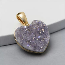 Amethyst Druze Pendant - Premium 18K Gold plated