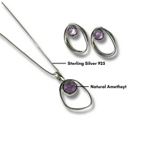 Amethyst Set - Premium 18K Gold plated