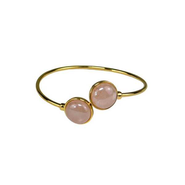 Gemstone Pearl Effect Bracelet - Premium 18K Gold plated